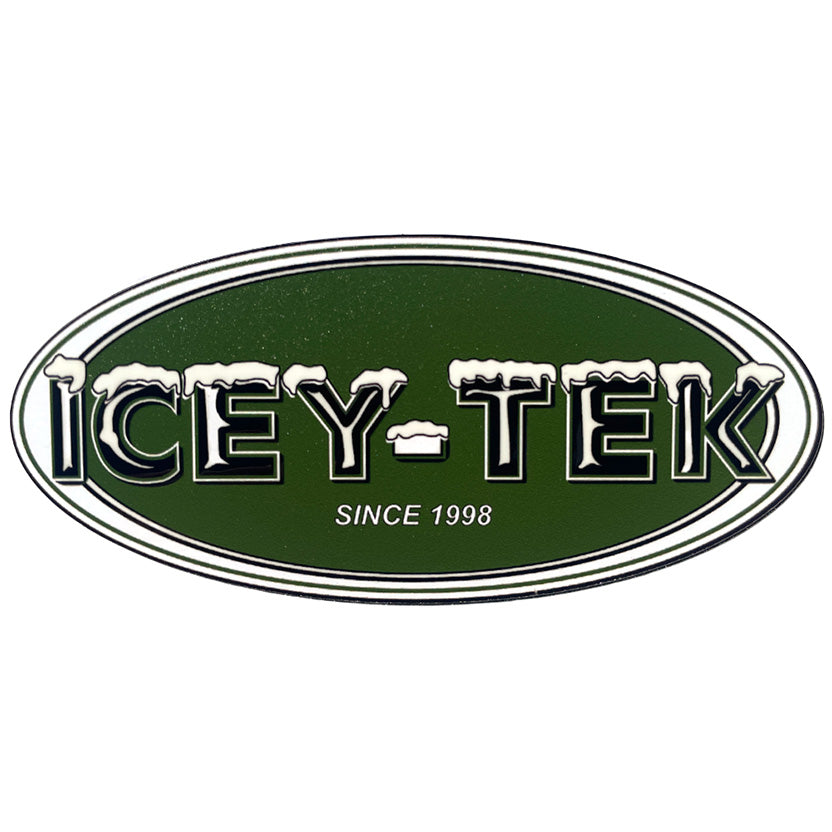 Icey-Tek Sticker In Carpy Green (11cm)